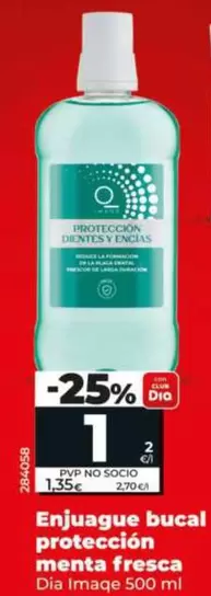 Dia Imaqe - Enjuague Bucal Proteccion Menta Fresca