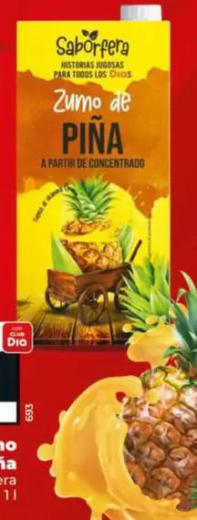 Dia Saborfera - Zumo De Piña