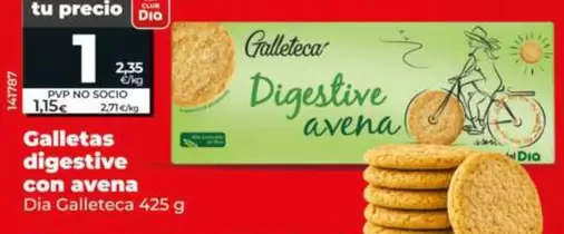Dia Galleteca - Galletas Digestive Con Avena