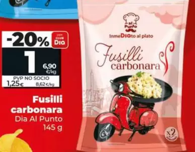 Dia Al Punto - Fusilli Carbonara