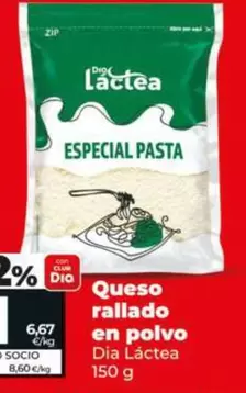 Dia Lactea - Queso Rallado En Polvo