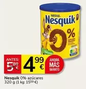 Nestlé - Nesquik 0% Azucares
