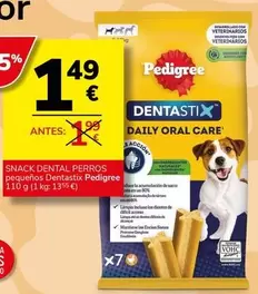 Pedigree - Snack Dental Perros Pequeños Dentastix