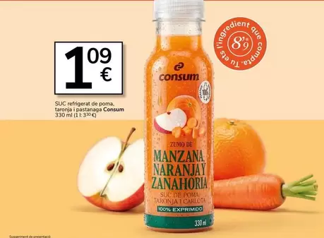 Consum - Suc Refrigerado De Poma