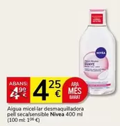 Nivea - Aigua Micel.lar Desmaquilladora Pell Seca/ Sensible