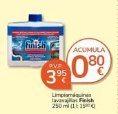 Finish - Limpiamáquinas Lavavajillas