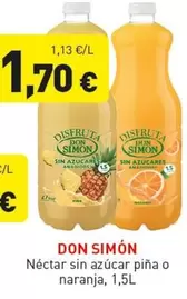 Don Simón - Nectar Sin Azucar Pina O Naranja