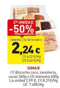 gimar - Bizcocho Coco