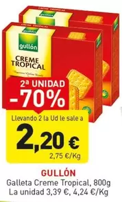 Gullón - Creme Tropical Galleta