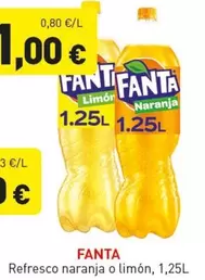 fanta - Refresco Naranja O Limón