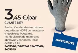 Palma - Guante Key