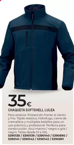 Chaqueta Softshell Lulea