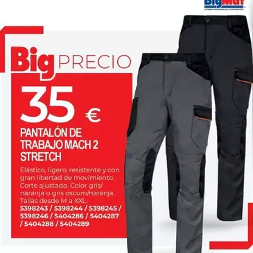 stretch - Pantalon De Trabajo Mach 2 Strech