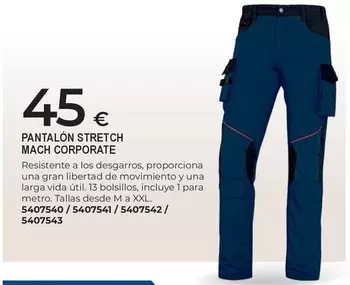 stretch - Pantalon Stretch Mach Corporate