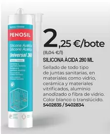 peñasol - Silicona Acida