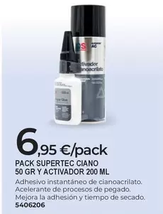 Pack Supertecciano Y Activador
