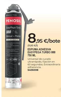 peñasol - Espuma Adhesiva Easypega Turbo 888 750 Ml
