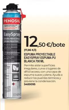 Penosil - Espuma Proyectable Easyspray Espuma Pu Blanca