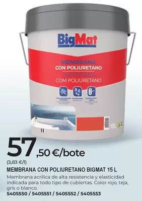 Bigmat - Membrana Con Poliuretano