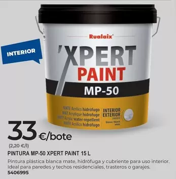 Ideal - Pintura Mp-50 Xpert Paint 15 L