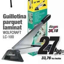 Wolfcraft - Guillotina Parquet Laminat