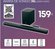 JBL - Barra De Sonido Sb550 Nero