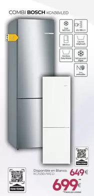 Bosch - Combi Kgn36vled