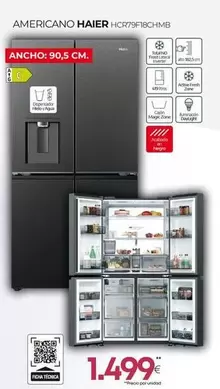 Hisense - Americano Haier Hc279rfbchmb