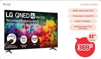 LG - Qned 43 Qned 70b6c