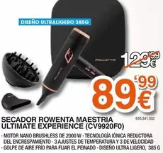Rowenta - Secador Maestria Ultimate Experience (v9920f0)