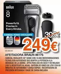 Braun - Afeitadora 8617S