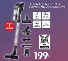 Samsung - Aspirador Escoba
