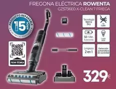 Rowenta - Fregona Eléctrica