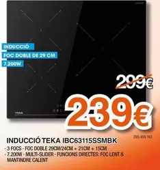 Teka - Induccio Ibc63115ssmbk