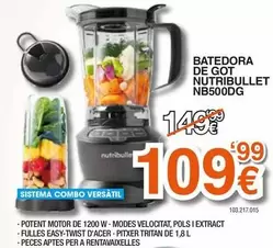 Sistema - Batedora De Gote Nb500dg