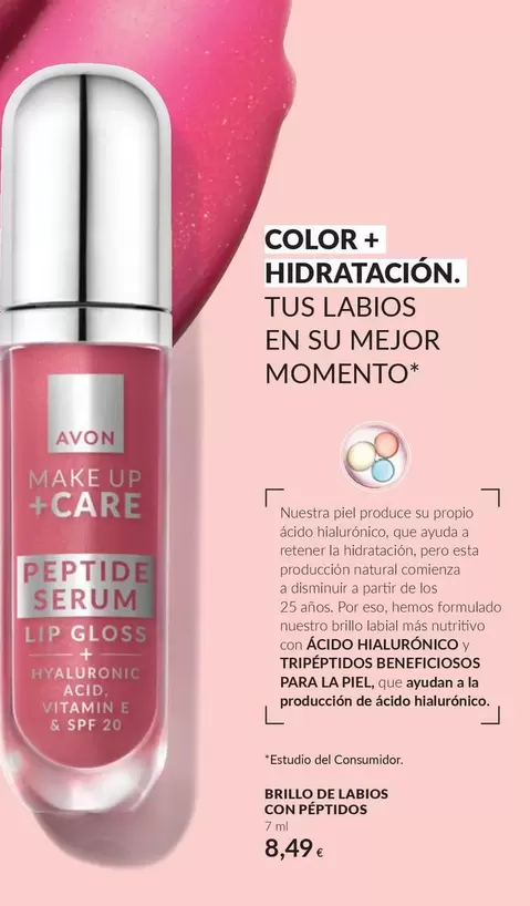 Avon - Color + Hidratacion Tus Labios En Su Mejor Momento