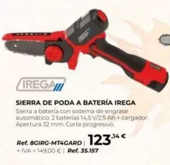 Irega - Sierra De Poda A Batería