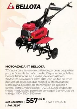 Bellota - Motoazada 4T