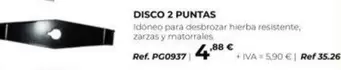 Disco 2 Puntas