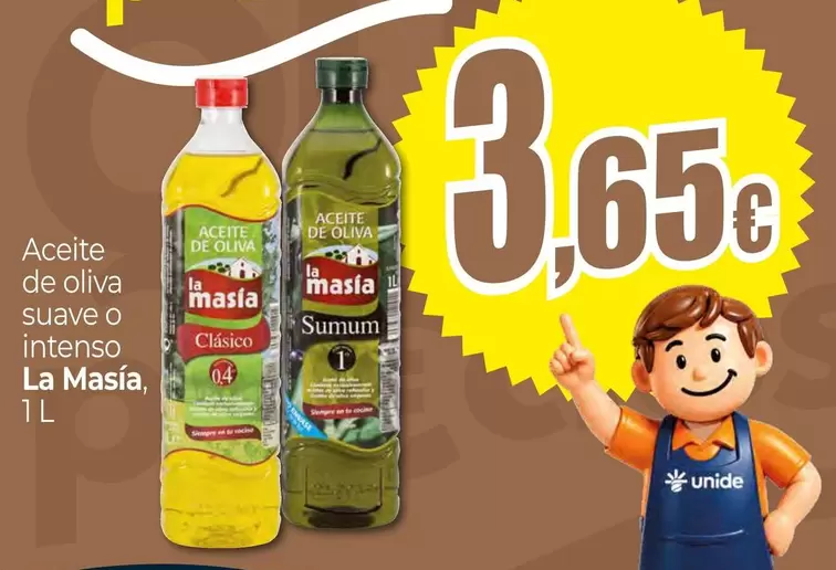La Masía - Aceite De Oliva Suave O Intenso