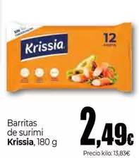 Krissia - Barritas De Surimi