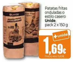 Unide - Patatas Fritas Onduladas O Estilo Casero