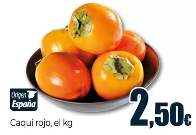 Caqui Rojo Origen España