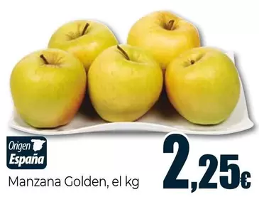 Manzana Golden Origen España