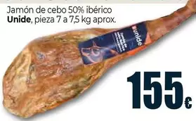 Unide - Jamón De Cebo 50% Ibérico