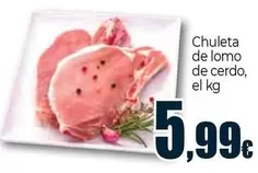 Chuleta De Lomo De Cerdo