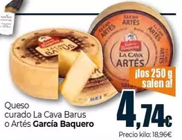 García Baquero - La Cava Barus/Artés Queso Curado