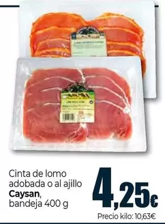 Caysan - Cinta De Lomo Adobada O Al Ajillo