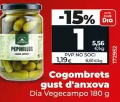 Dia Vegecampo - Pepinillos Sabor Anchoa