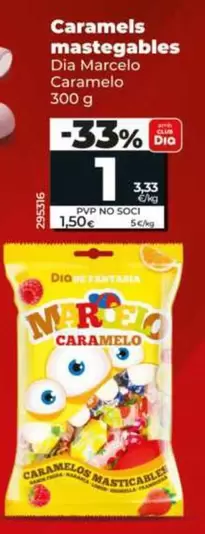 Dia Marcelo Caramelo - Caramelos Masticables